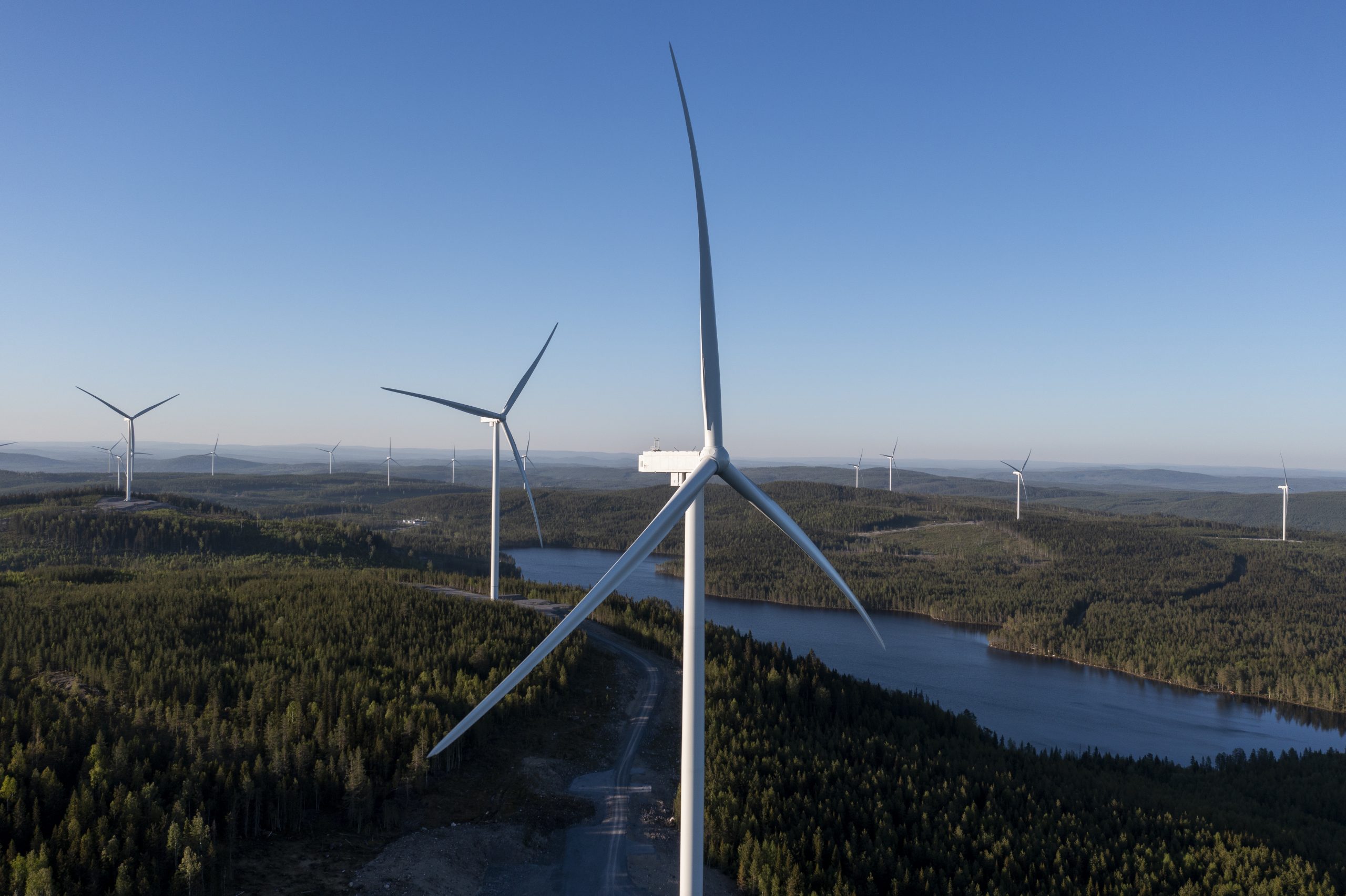 Swedish onshore wind farm